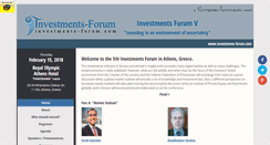 Desktop Screenshot of investments-forum.com